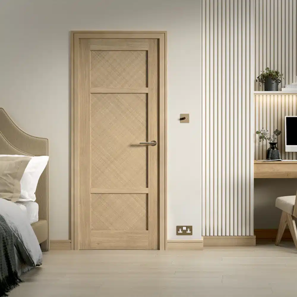 LPD Alvin Solid Core Oak Prefinished Internal Door - Image 2
