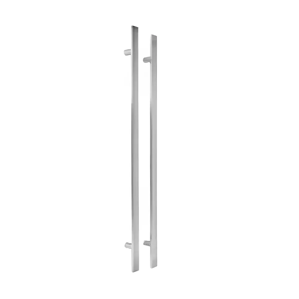 LPD Iron External Square Pull Door Handle Set