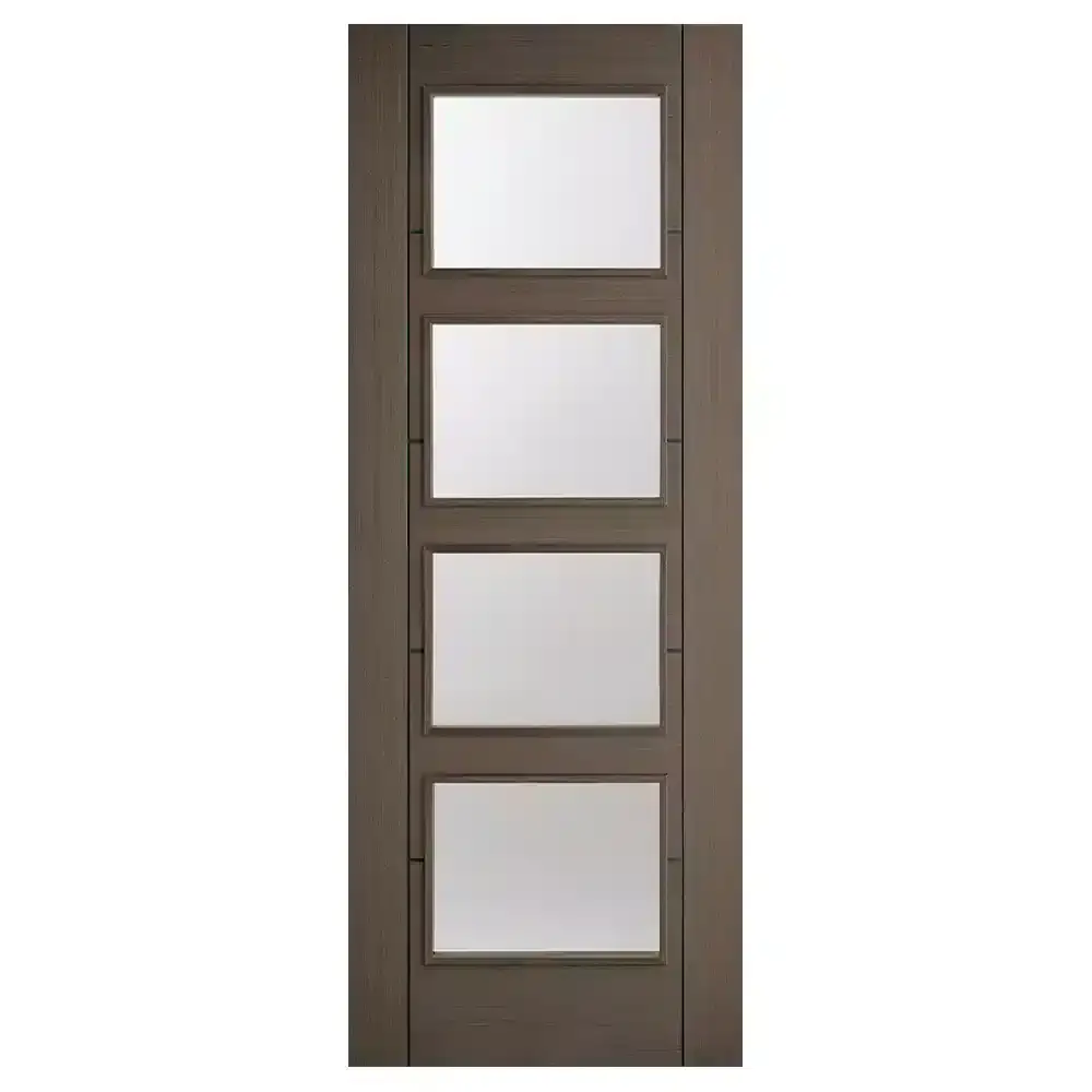 LPD Chocolate Grey Vancouver Glazed 4L Door Pre-Finished
