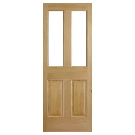 LPD External Malton 2L Unglazed Door Oak