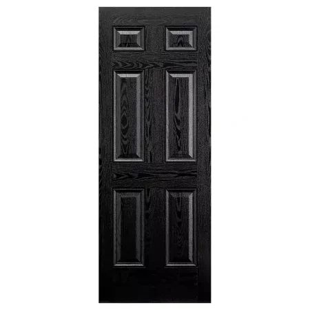 LPD GRP Colonial 6 Panel External Door Black