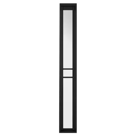 LPD Glazed Interior Door W6 Black Greenwich Sidelight 11"