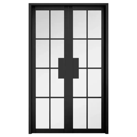 LPD Internal Black Malvern W4 Door 49"