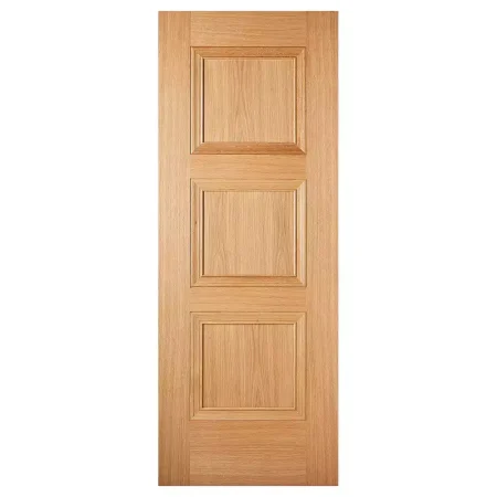 LPD Internal Door Amsterdam 3 Panel Pre-Finished Oak