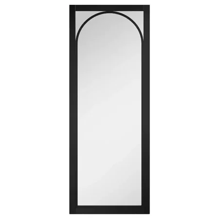 LPD Internal Door Black Melrose Clear Glazed Pre-finished