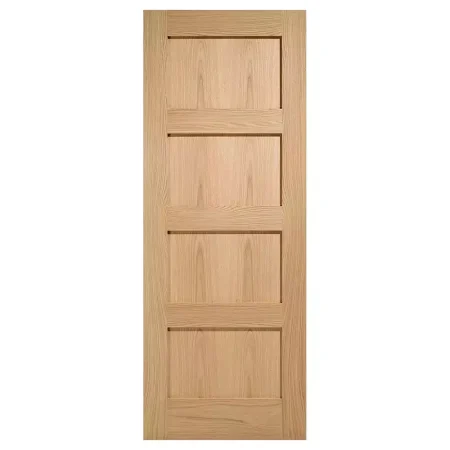 LPD Internal Door Oak Shaker 4 Panel Pre-finished