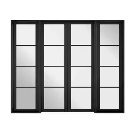 LPD Internal Room Divider Black Soho W8 Pre-finished