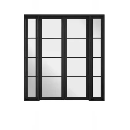 LPD Internal Room Divider Black Soho W6 75"