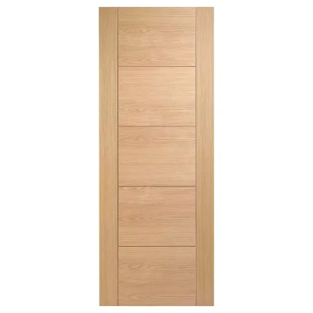 LPD Internal Vancouver 5 Panel Door Pre-Finished - Oak