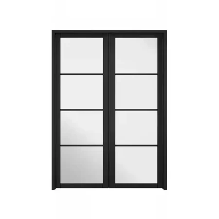 LPD Internal Room Divider Black Soho W4 49"