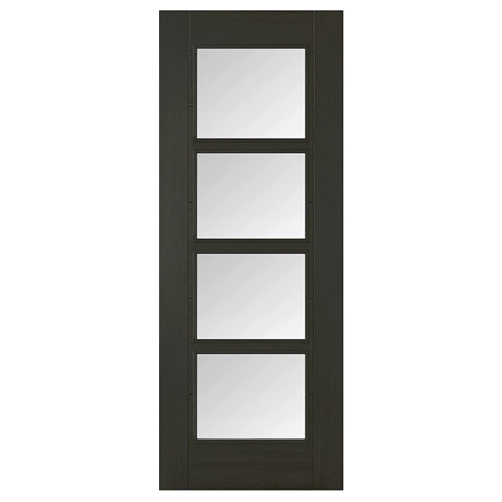 LPD Smoked Oak Vancouver Glazed Door Pre-finished