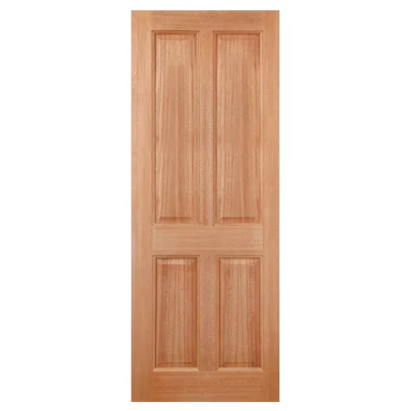 LPD Solid Hardwood M&t 6 Panel Colonial External Door