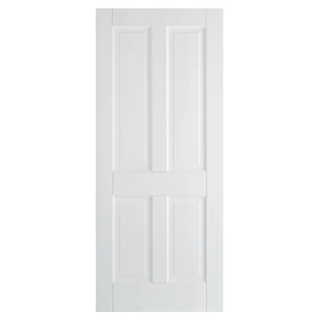 LPD Internal 4 Panel Primed White Door Canterbury