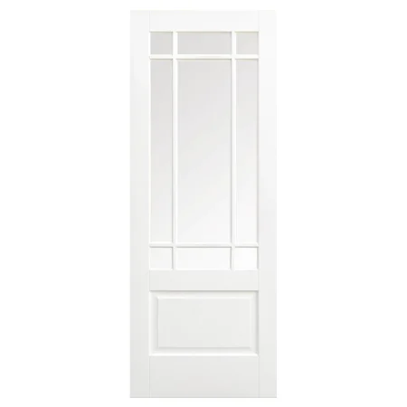 LPD Downham White Glazed 9L Internal Door