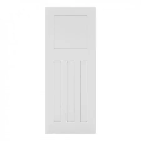 Deanta Internal Cambridge White Primed Door