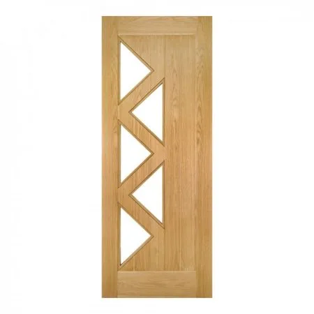 Deanta Internal Ely Glazed Oak 5 Lite Door Pre-finished