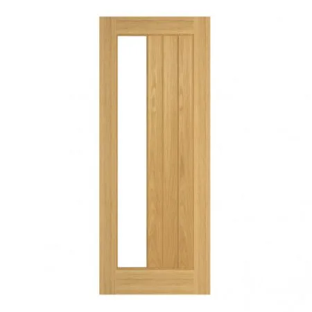 Deanta Internal Ely Glazed Side Lite Door Pre-finished Oak