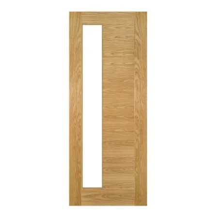 Deanta Seville Glazed Side Lite Internal Door Oak