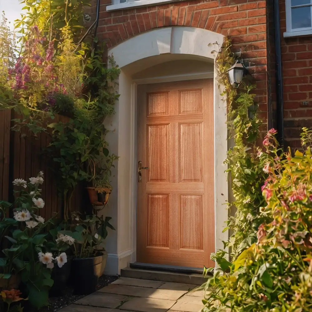 LPD Colonial External Unfinished Door Dowelled - Hardwood - Image 2