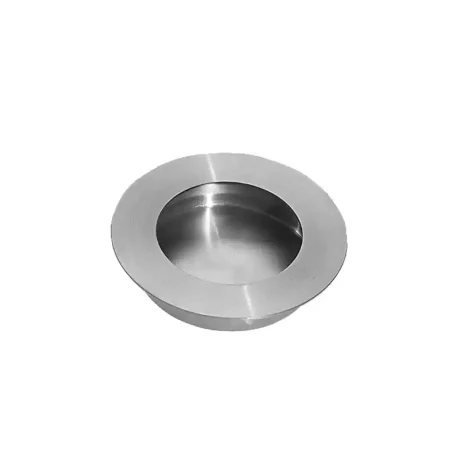 LPD Pisces Pocket Door Finger Pull Satin Chrome