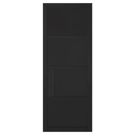 LPD Chelsea 4 Panel Door Black Primed Plus