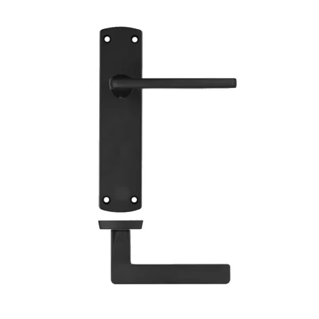 LPD Chester Door Handle Matt Black Pack
