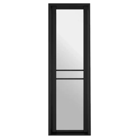 LPD Greenwich W8 Sidelight Glazed Door Black Prefinished