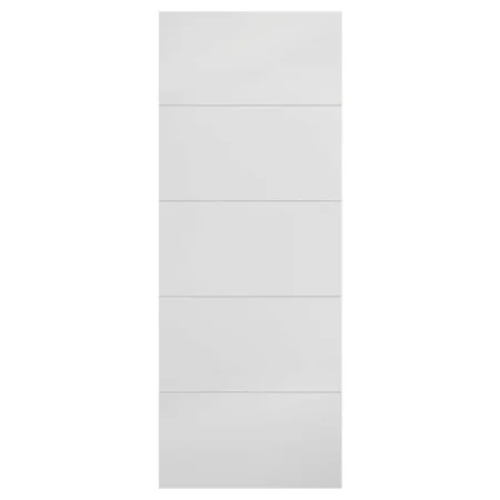 LPD Horizontal Four Line Internal Door Moulded White