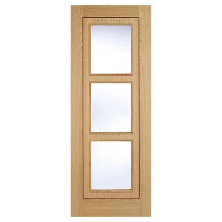LPD Inlay 3L Internal Glazed Door Oak Prefinished