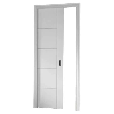 LPD Flusso Single Pocket Door Kit Pre-Finished