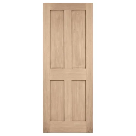 LPD London Prefinished Fire Door - Oak Veneer