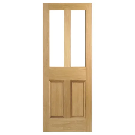 LPD Malton Interior Oak Door Solid Core Unglazed 2L