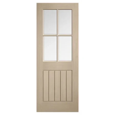 LPD Mexicano Blonde Glazed Door Solid Oak