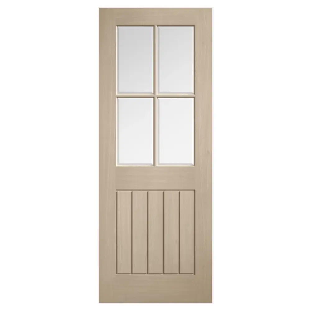LPD Mexicano Blonde Glazed Door Solid Oak