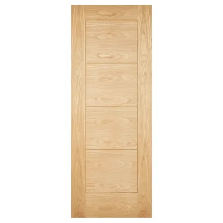 LPD Modica External Door Oak Unfinished With Solid Core