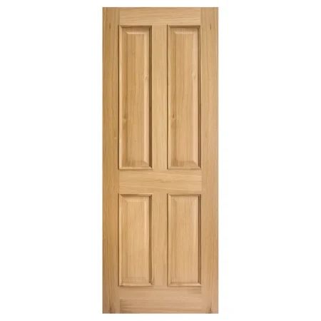 LPD Regency 4P RM2S Door Unfinished Oak