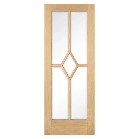 LPD Reims Glazed 5L Door Oak Prefinished