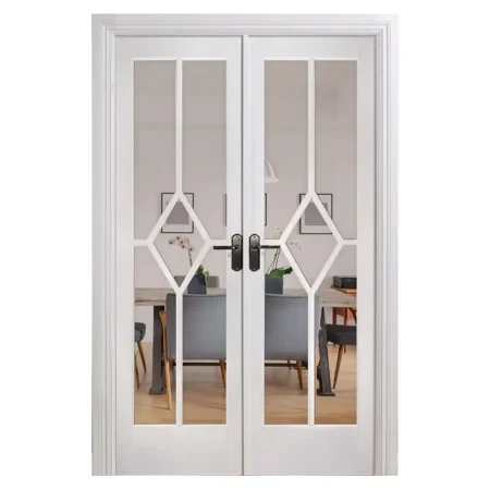 LPD Reims W4 Room Divider Solid Glazed Primed 49