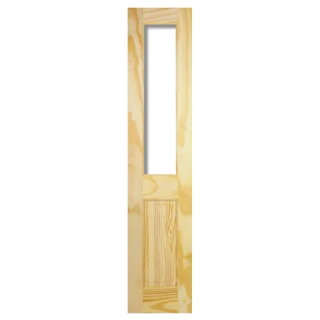 LPD Richmond 1L Unglazed Door - Clear Pine