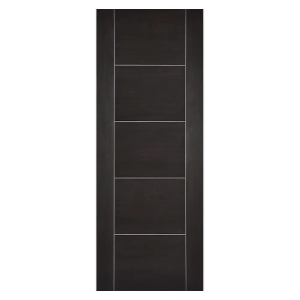 LPD Vancouver Dark Grey Fire Door Laminated Pre-Finished