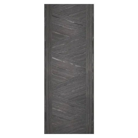LPD Zeus Ash Grey Fire Door Pre-Finished