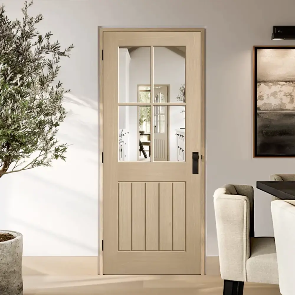 LPD Mexicano Blonde Glazed Door Solid Oak - Image 2