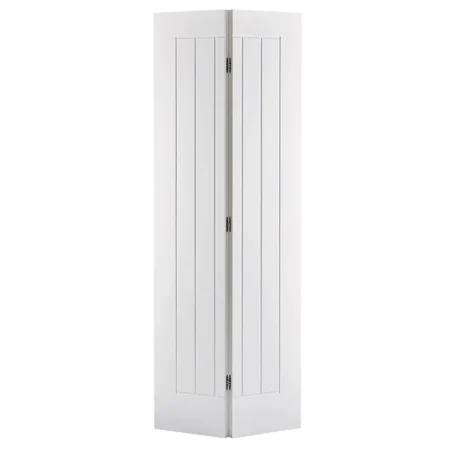 LPD Mexicano White Primed Bifold Door