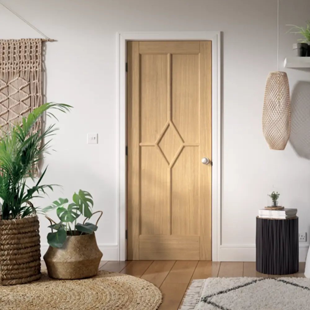 LPD Reims 5P Oak Door Pre-Finished - Image 2