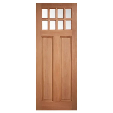 LPD Chigwell External Glazed Door Panel M&T - Hardwood
