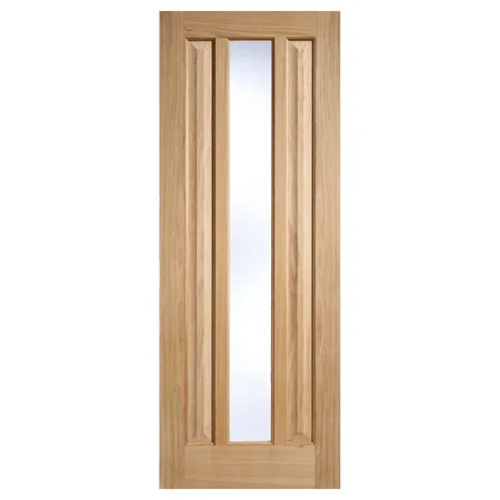 LPD Kilburn Glazed Internal Door Unfinished Oak