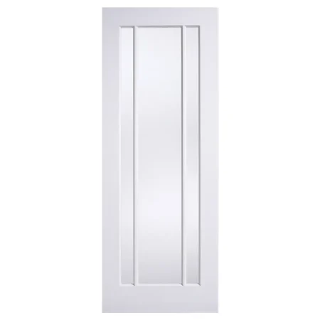 LPD Lincoln Glazed 3L Door White Primed
