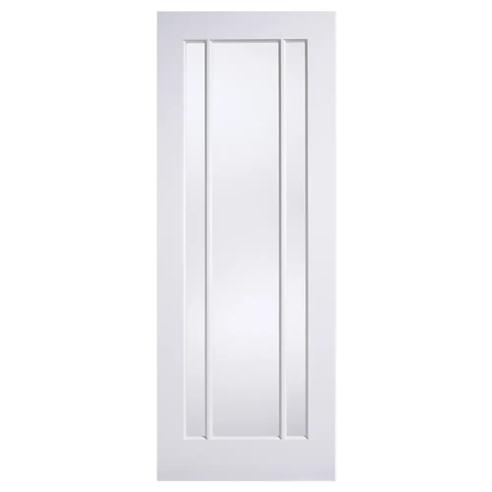 LPD Lincoln Glazed 3L Door White Primed