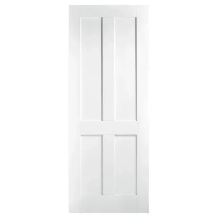 LPD London 4P Fire Door White Primed
