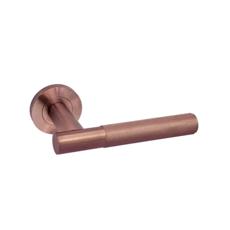 LPD Lugano Satin Copper Handle Privacy Pack